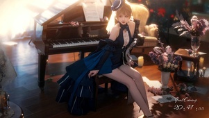 性感长腿cosplay女孩