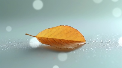 小清新护眼树叶子