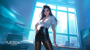 淡眉如秋水，玉肌伴轻风