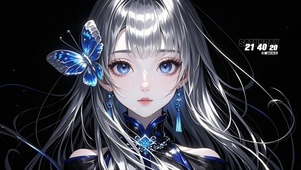 蓝蝶少女1