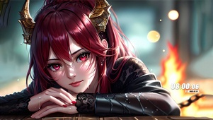 4k可爱超萌女孩