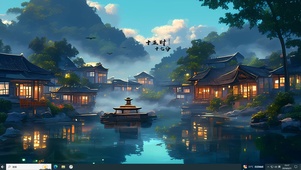 古风 夜景