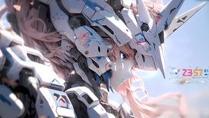 酷炫机甲少女