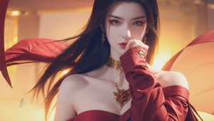 4K唯美国漫御姐