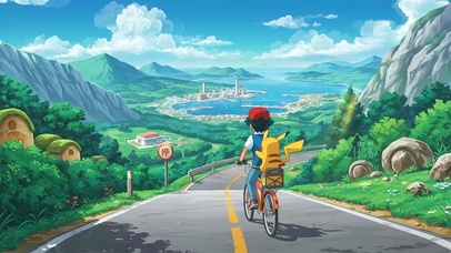 带着皮卡丘去游玩