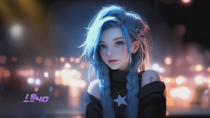 4K唯美可爱少女金克斯