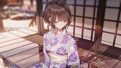 唯美清纯和服少女