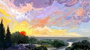 油画小镇