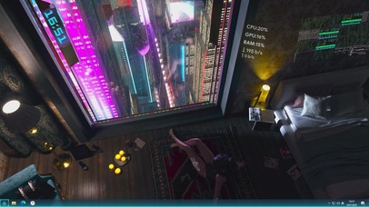 主题-赛博朋克房间