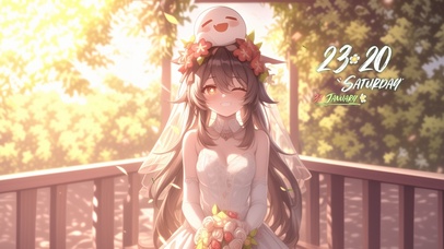 胡桃丨纯白花嫁丨