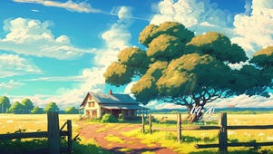 乡村田园夏天