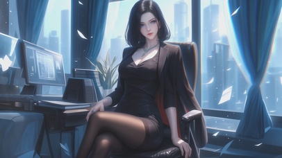 性感职业装美女