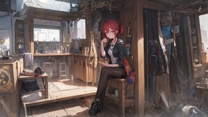 红发少女