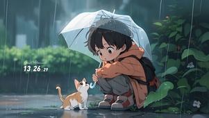 我给你撑伞