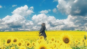 夏日蓝