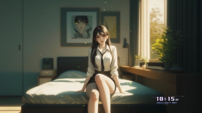 揽发凝思，便把人间岁月柔了一遍