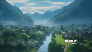 护眼山川