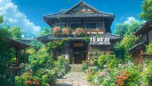 治愈护眼后院