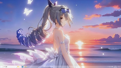 暮光银羽-桌面主题