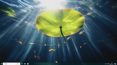 鱼戏流光-桌面主题