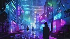 4K霓虹都市