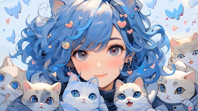 我和我的萌猫们