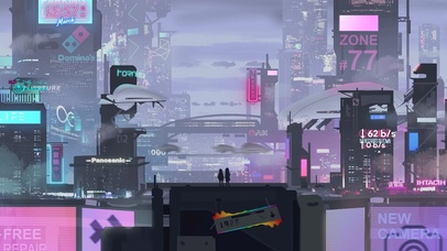 高清賽博朋克夜之城