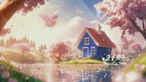 童话小屋AI壁纸