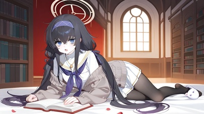 趴着的黑丝萝莉-古关忧