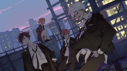 咒术回战 伏黑惠 玉犬粒子互动壁纸图片 动态桌面壁纸图片 动态壁纸下载 元气壁纸