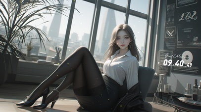 微笑间让人感到无比温暖和舒适