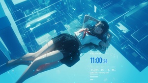 她眉间似有月光藏匿