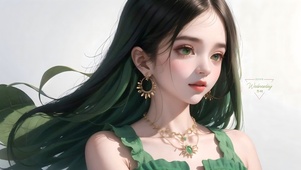 可爱公主女孩
