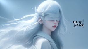 仙侠风纯欲蒙眼美女