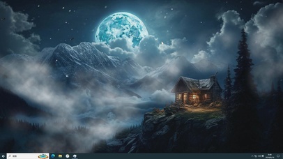 唯美夜景-桌面主题