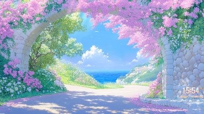 唯美治愈海景小镇