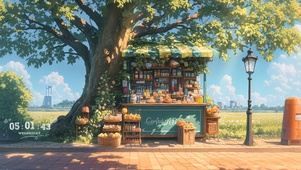 绿荫小店