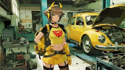 机械少女-末日风