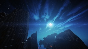 月光照耀Minecraft