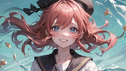 【横屏动态】水系少女