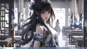 青花瓷女孩