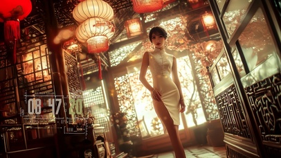 透着柔和光泽，宛如天地间的精灵