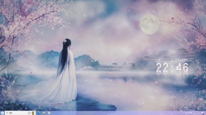 唯美古风插画-桌面主题