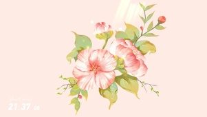 盛开的花