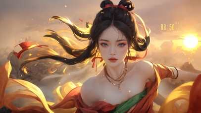 4k飞天敦煌少女