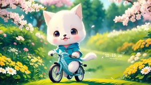 桃花汽车猫咪