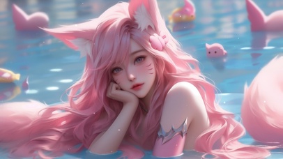 KDA水中少女阿狸