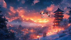 冬日星空阁楼