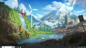 二次元山谷 雪山