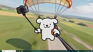 极客玩家线条小狗主题